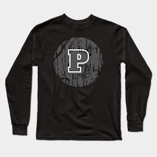 Letter P Long Sleeve T-Shirt